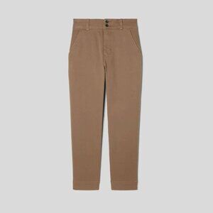 Everlane The Organic Straight-Leg Pant - Toasted Coconut Size 2